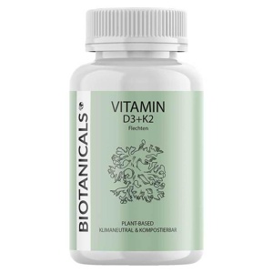 Biotanicals Vitamin D3 + K2 Kapseln, 150 St Kapseln Produktbild