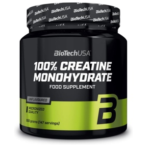 Biotech USA 100% Creatine Monohydrate 500 g produkt bild
