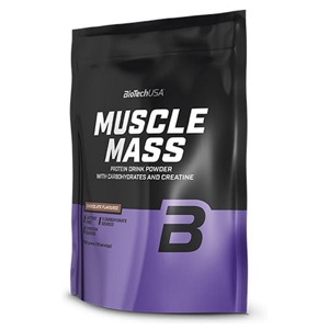 BioTechUSA Muscle Mass Protein Pulver Chocolate Flavour   1000 g produktbillede