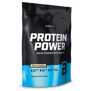 BioTechUSA Protein Power Vanilla   1000 g produktbillede