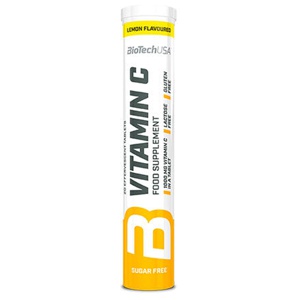 BioTechUSA Vitamin C Effertvescent   20 tabletter produktbillede