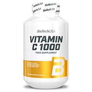 BioTechUSA Vitamin C1000   100 tabletter produktbillede