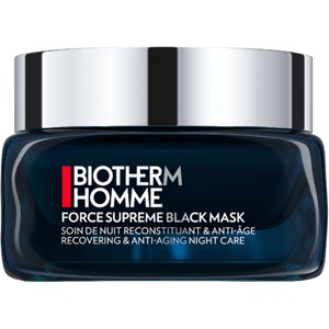 Biotherm Homme Force Supreme Black Mask Recovering & Anti-Aging Night Care 50 ml produktbillede