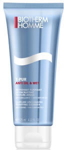 Biotherm Homme T-Pur Cleanser Anti Oil & Wet Purifying Cleanser 125 ml produktbilde