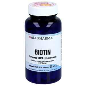 Biotin 10 mg GPH Kapseln Produktbild