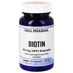 Biotin 10 mg GPH Kapseln Produktbild