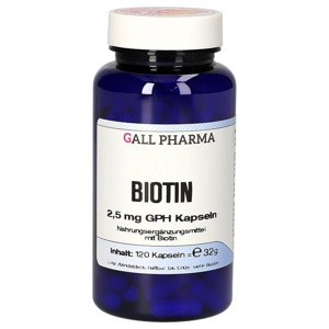Biotin 2,5 mg GPH Kapseln Produktbild
