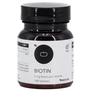 NOBILIN Biotin 5 mg N 120 St Tabletten Produktbild