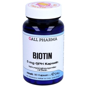 Biotin 5 mg GPH Kapseln Produktbild