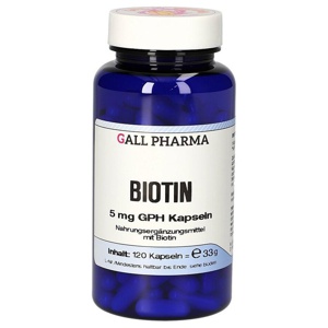 Biotin 5 mg GPH Kapseln Produktbild