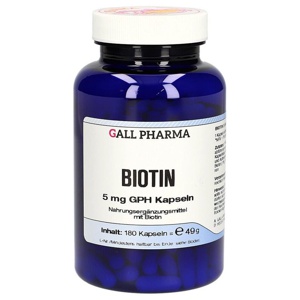 Biotin 5 mg GPH Kapseln Produktbild