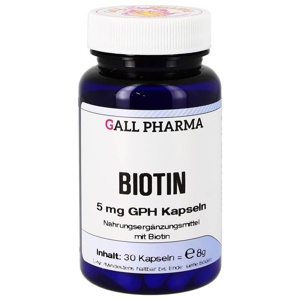 Biotin 5 mg GPH Kapseln Produktbild