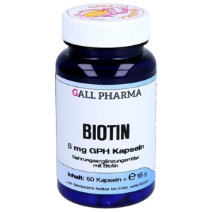 Biotin 5 mg GPH Kapseln Produktbild