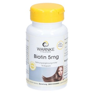 BIOTIN 5 mg Kapseln Produktbild