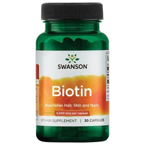 Biotin 5000 mcg 30 kapslar produkt bild