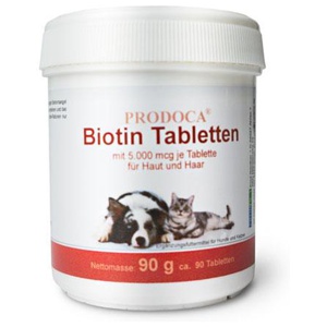 BIOTIN-FORTE-5-mg-D-Tabletten-vet Produktbild