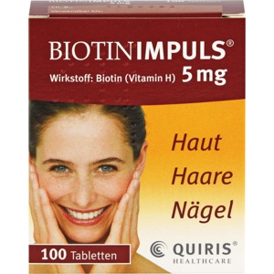 BIOTIN IMPULS 5 mg Tabletten Produktbild
