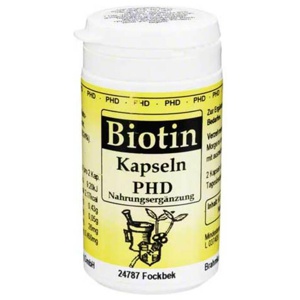 Biotin Kapseln 60 St., 60 St Kapseln Produktbild
