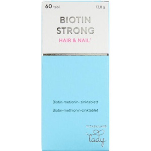 Biotin Strong - 60 tabl. produktbillede
