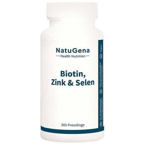 NatuGena Biotin, Zink & Selen 365 St Presslinge Produktbild