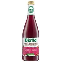 BIOTTA-Bio-Preiselbeer-Plus-Saft Produktbild