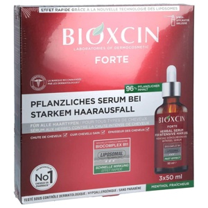 BIOXCIN FORTE Serum bei starkem Haarausfall 3X50 ml Produktbild