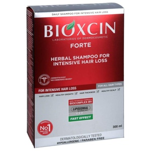 BIOXCIN FORTE Shampoo bei starkem Haarausfall 300 ml Shampoo Produktbild