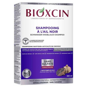 BIOXCIN Schwarzer Knoblauch Shampoo 300 ml Shampoo Produktbild