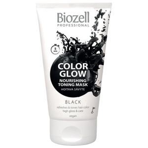 Biozell Color Glow Nourishing Toning Mask Black 150 ml produkt bild