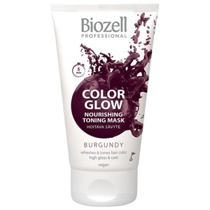 Biozell Color Glow Nourishing Toning Mask Burgundy 150 ml produkt bild