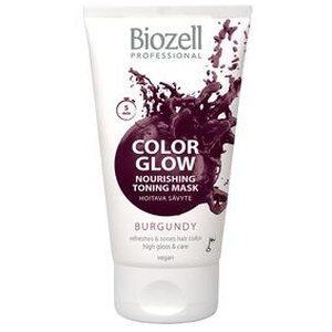 Biozell Color Glow Nourishing Toning Mask Burgundy - 150 ml. produktbillede
