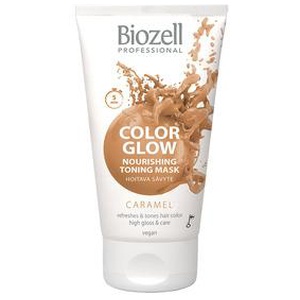 Biozell Color Glow Nourishing Toning Mask Caramel - 150 ml. produktbillede