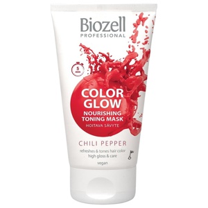 Biozell Color Glow Nourishing Toning Mask Chili Pepper 150 ml produkt bild