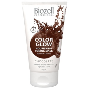 Biozell Color Glow Nourishing Toning Mask Chocolate 150 ml produkt bild