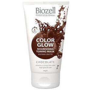 Biozell Color Glow Nourishing Toning Mask Chocolate - 150 ml. produktbillede