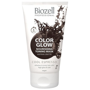 Biozell Color Glow Nourishing Toning Mask Cool Espresso 150 ml produkt bild
