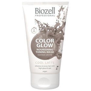 Biozell Color Glow Nourishing Toning Mask Cool Latte 150 ml produkt bild