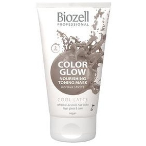Biozell Color Glow Nourishing Toning Mask Cool Latte - 150 ml. produktbillede