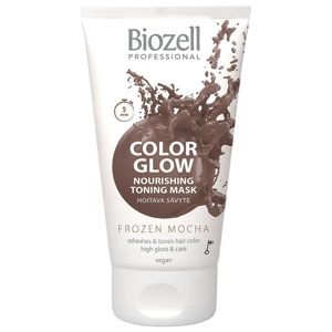 Biozell Color Glow Nourishing Toning Mask Frozen Mocha 150 ml produkt bild
