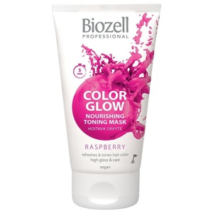 Biozell Color Glow Nourishing Toning Mask Raspberry 150 ml produkt bild
