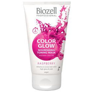 Biozell Color Glow Nourishing Toning Mask Raspberry - 150 ml. produktbillede