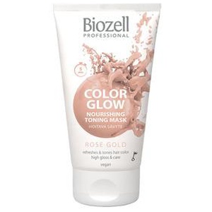 Biozell Color Glow Nourishing Toning Mask Rose Gold - 150 ml. produktbillede