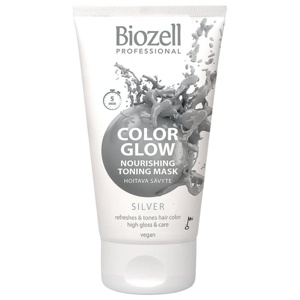Biozell Color Glow Nourishing Toning Mask Silver 150 ml produkt bild