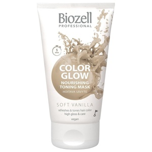 Biozell Color Glow Nourishing Toning Mask Soft Vanilla 150 ml produkt bild