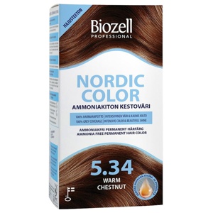 Biozell Nordic Color Warm Chestnut 534 120 ml produkt bild