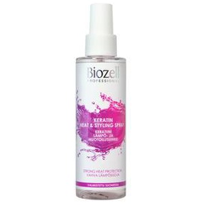 Biozell Professional Keratin Heat & Styling Spray - 150 ml. produktbillede