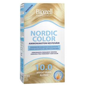 Biozell Professional Nordic Color Bright Pearl Blonde 10.0 - 2 x 60 ml. produktbillede