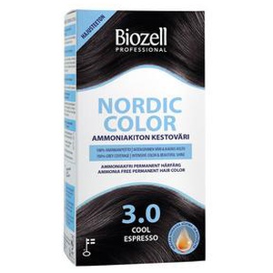 Biozell Professional Nordic Color Cool Espresso 3.0 - 2 x 60 ml. produktbillede