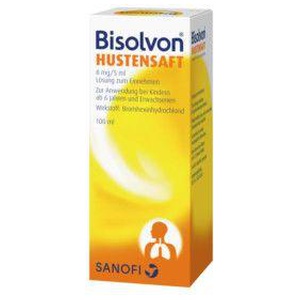 Bisolvon Hustensaft 8 mg/5 ml Produktbild