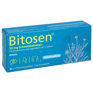 BITOSEN 20 mg Schmelztabletten Produktbild